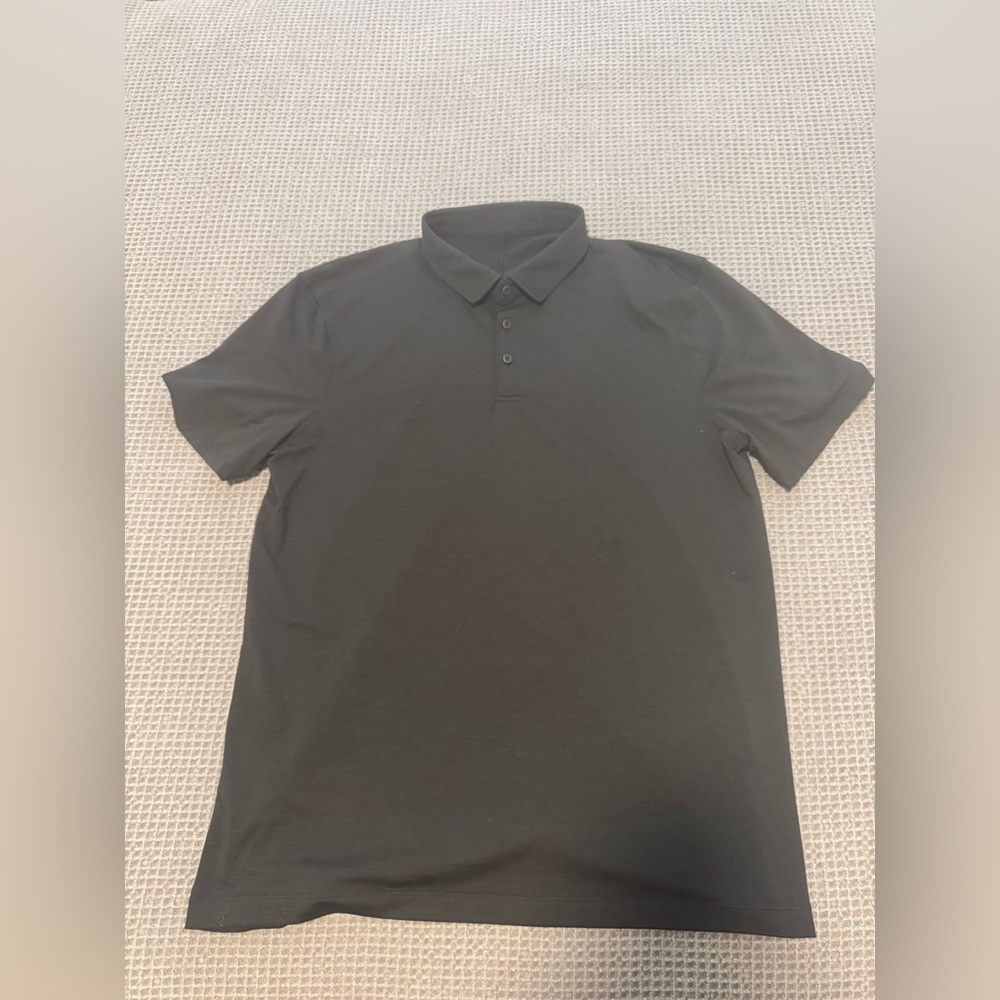 Lululemon Evolution Short-Sleeve Polo Shirt - Black